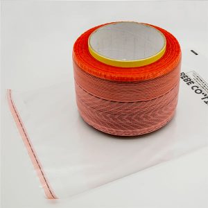Cinta de sellado de bolsa de película roja antiestática